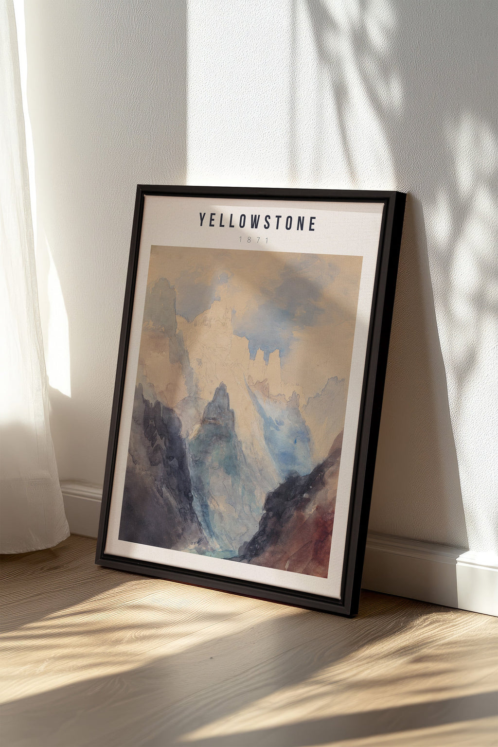 YELLOWSTONE, Stretched Canvas Artwork
