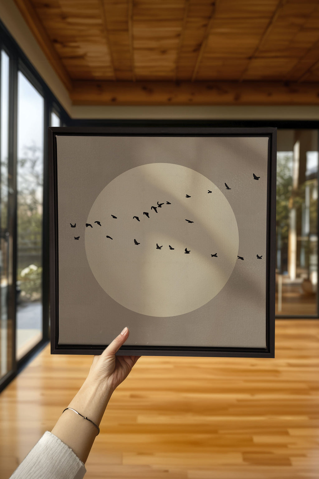 FLIGHT OF LIGHT, Stretched Canvas Artwork