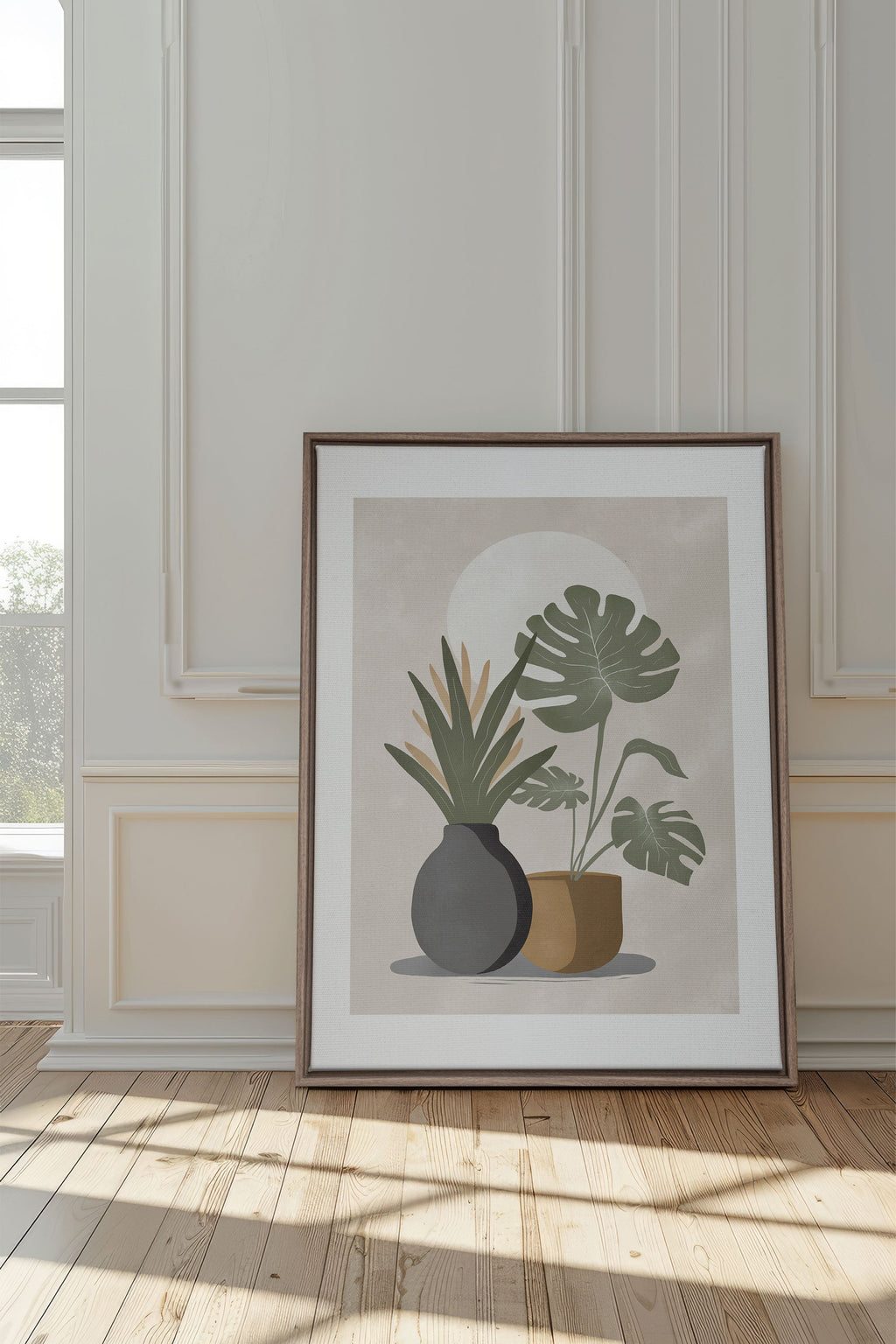 DESERT GREENS, Stretched Canvas Artwork