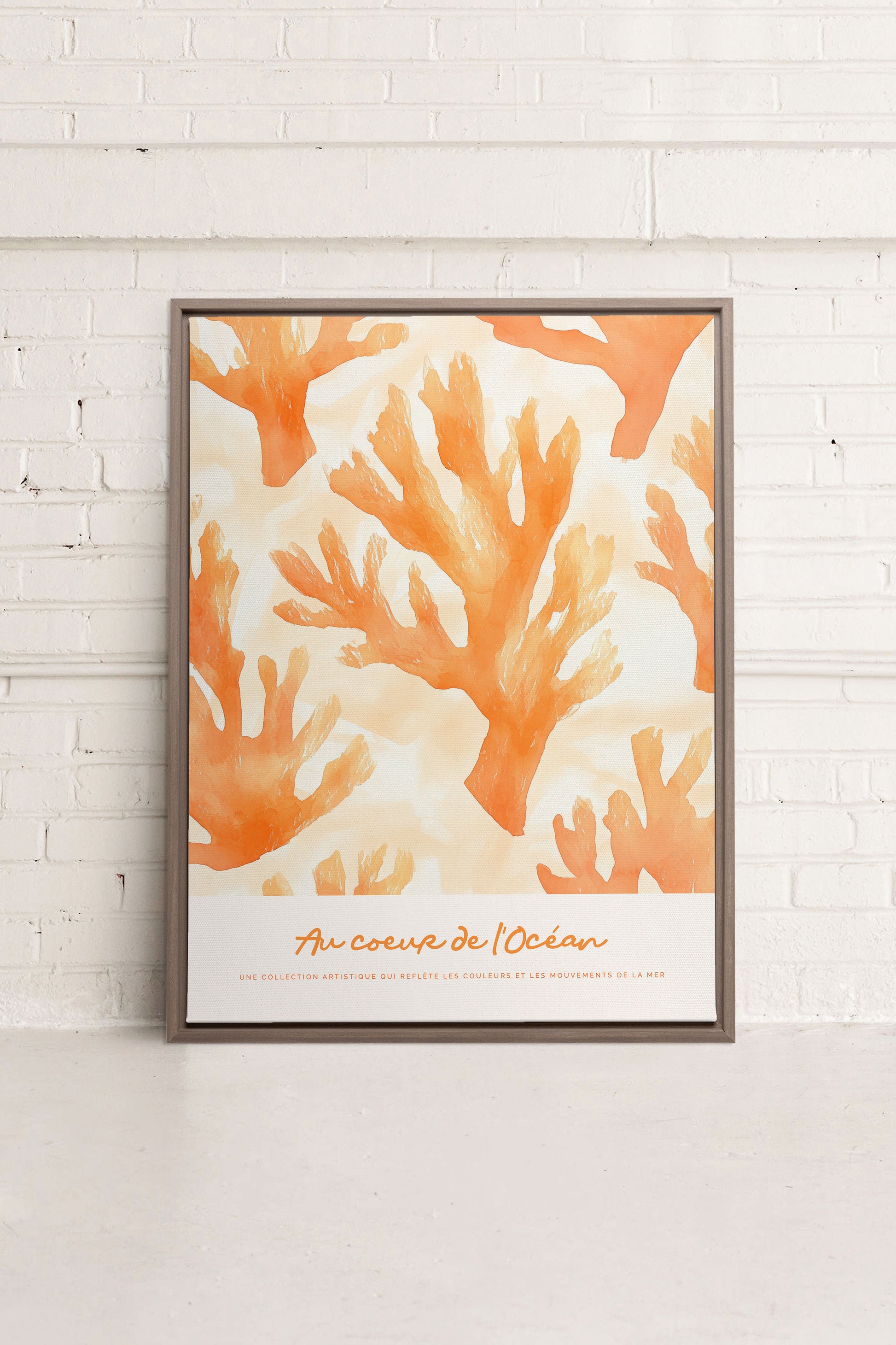 AT THE HEART OF THE OCEAN II, Stretched Canvas Artwork