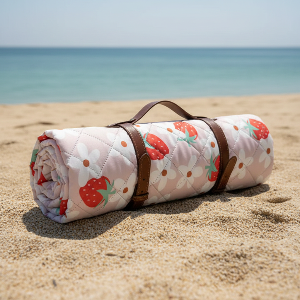 Beach & Games Tablecloth - Strawberries