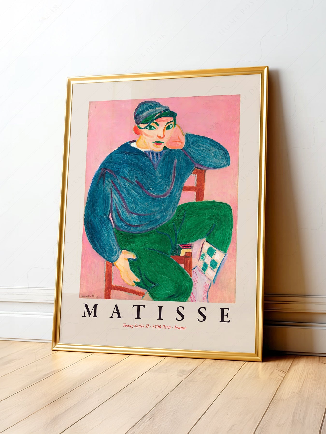 Henri Matisse Young Sailor II Art Print – Museum Wall Poster