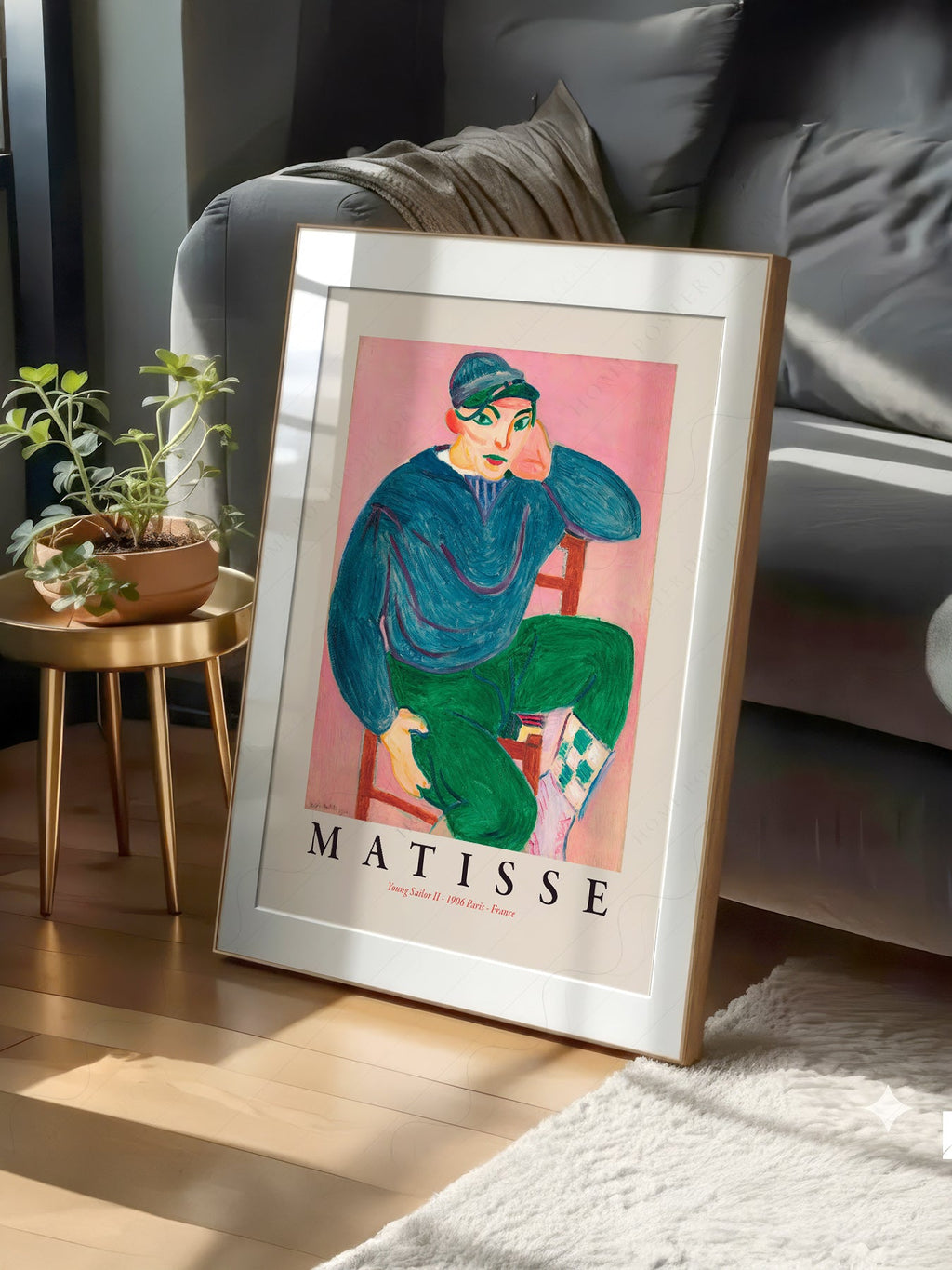 Henri Matisse Young Sailor II Art Print – Museum Wall Poster