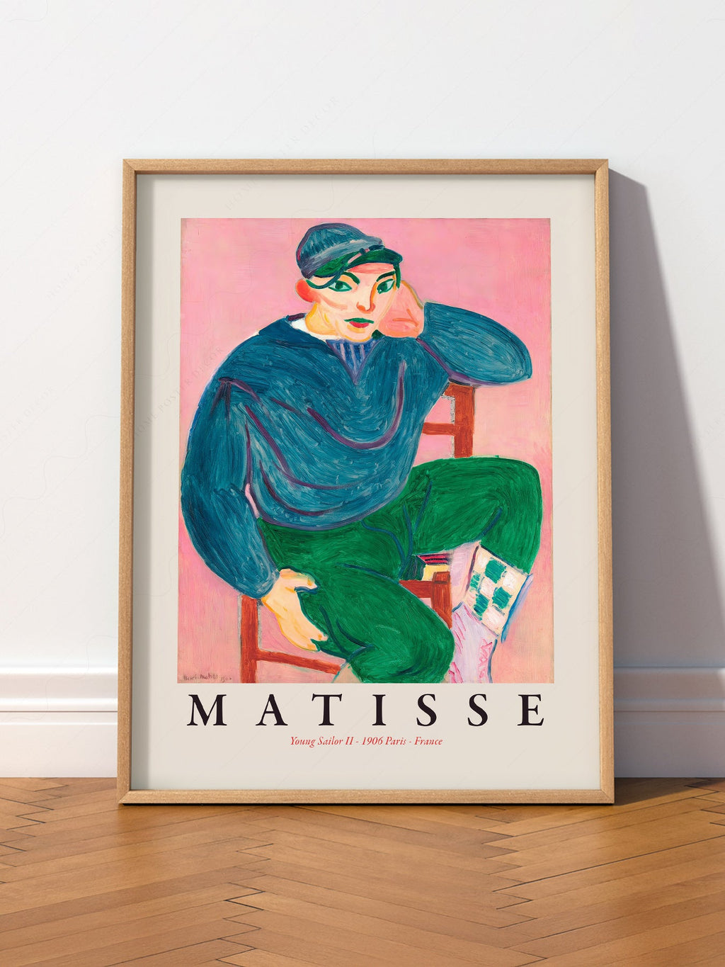Henri Matisse Young Sailor II Art Print – Museum Wall Poster