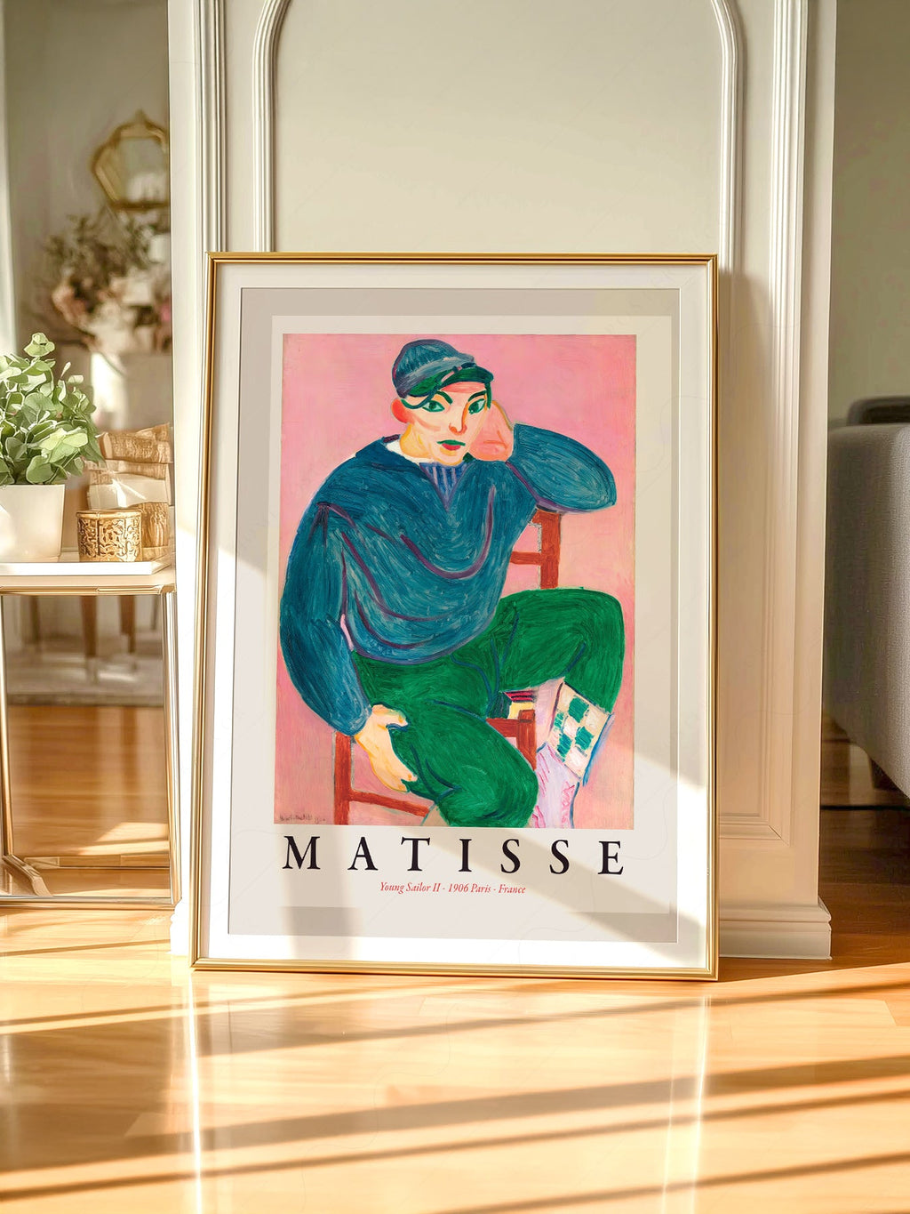 Henri Matisse Young Sailor II Art Print – Museum Wall Poster