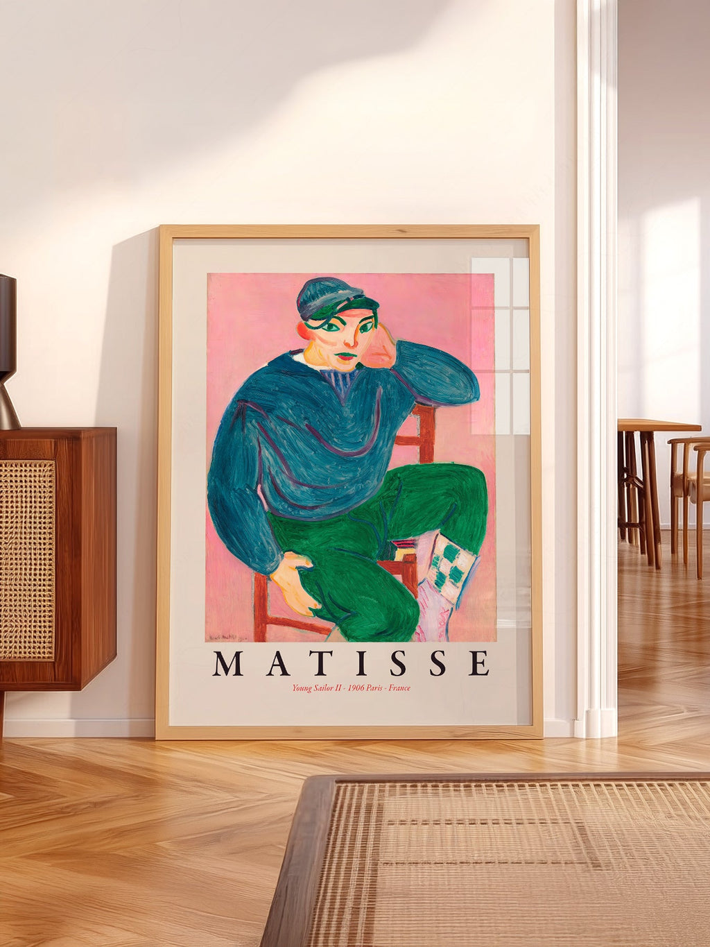 Henri Matisse Young Sailor II Art Print – Museum Wall Poster
