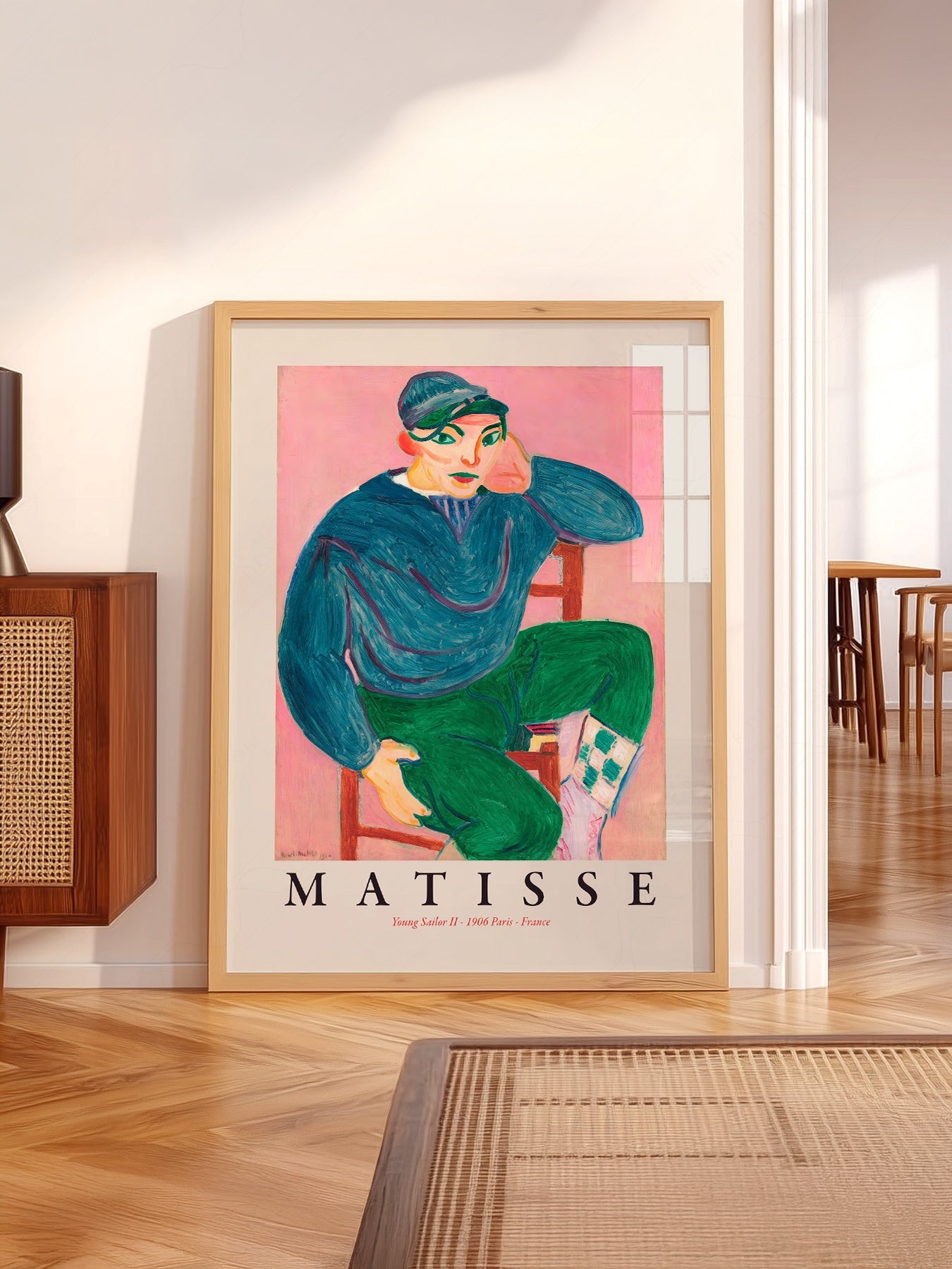 Henri Matisse Young Sailor II Art Print – Museum Wall Poster