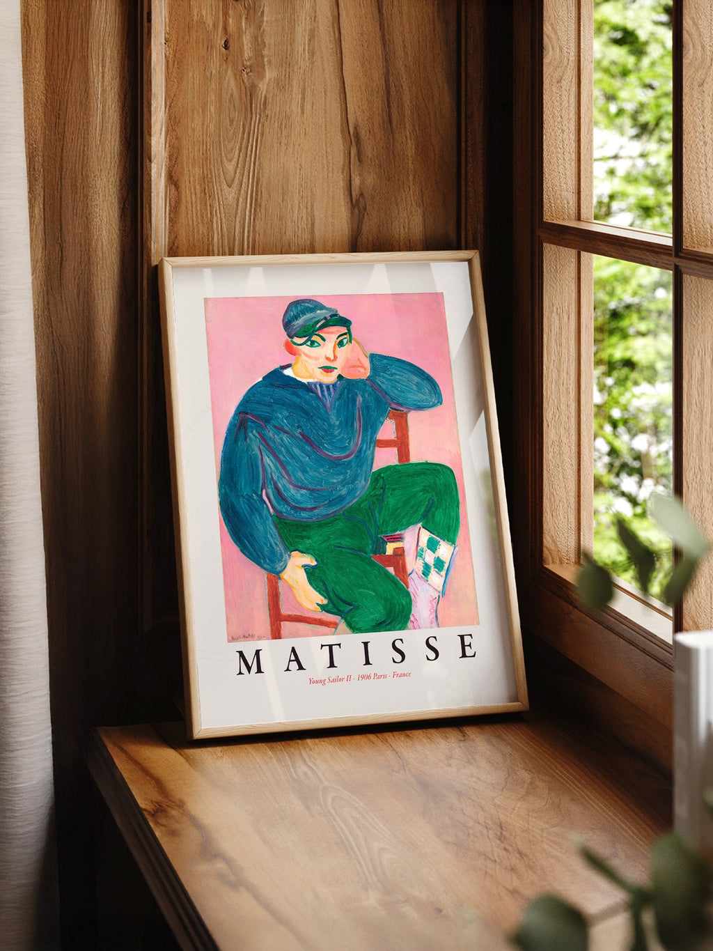 Henri Matisse Young Sailor II Art Print – Museum Wall Poster