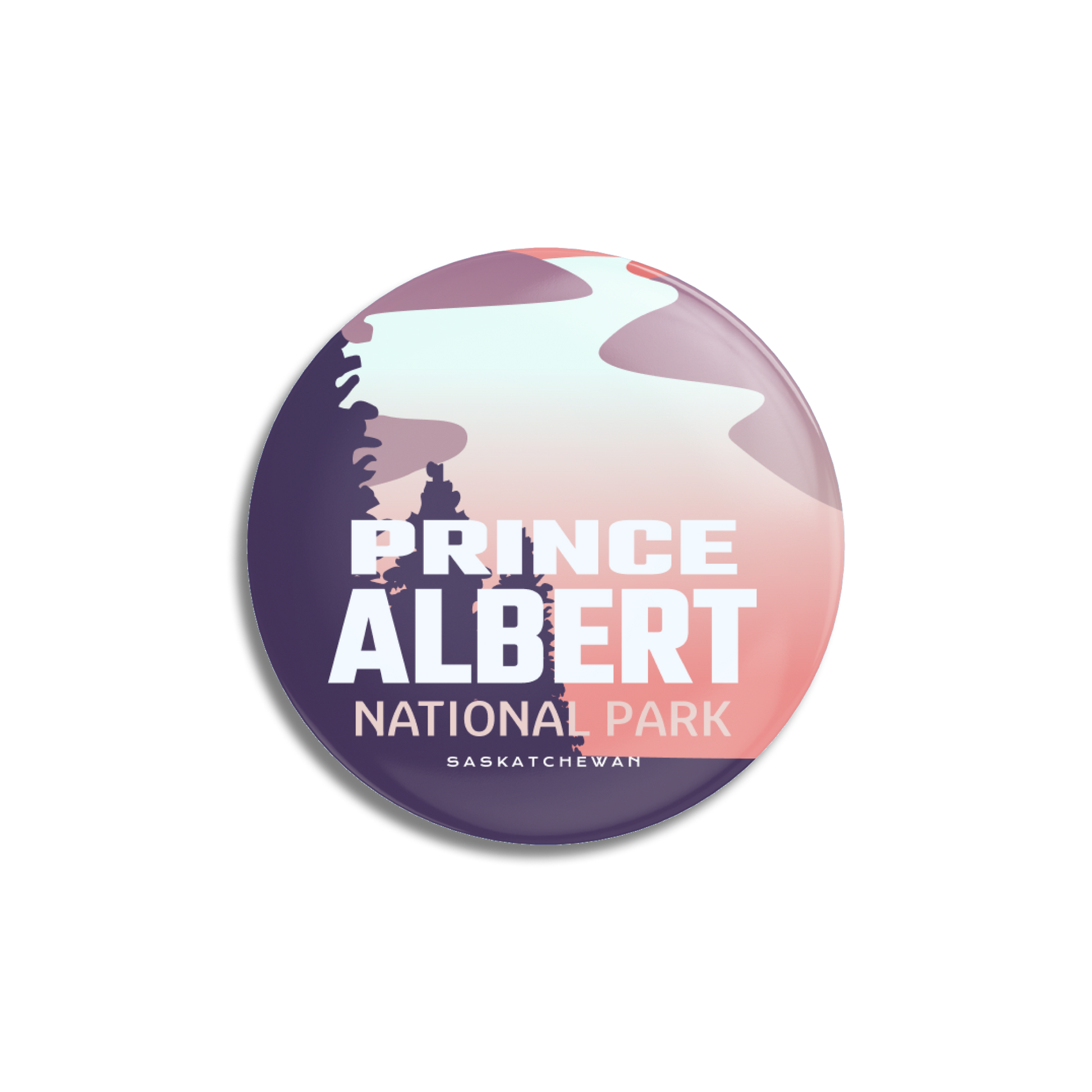 Prince Albert National Park of Canada Pinback Button