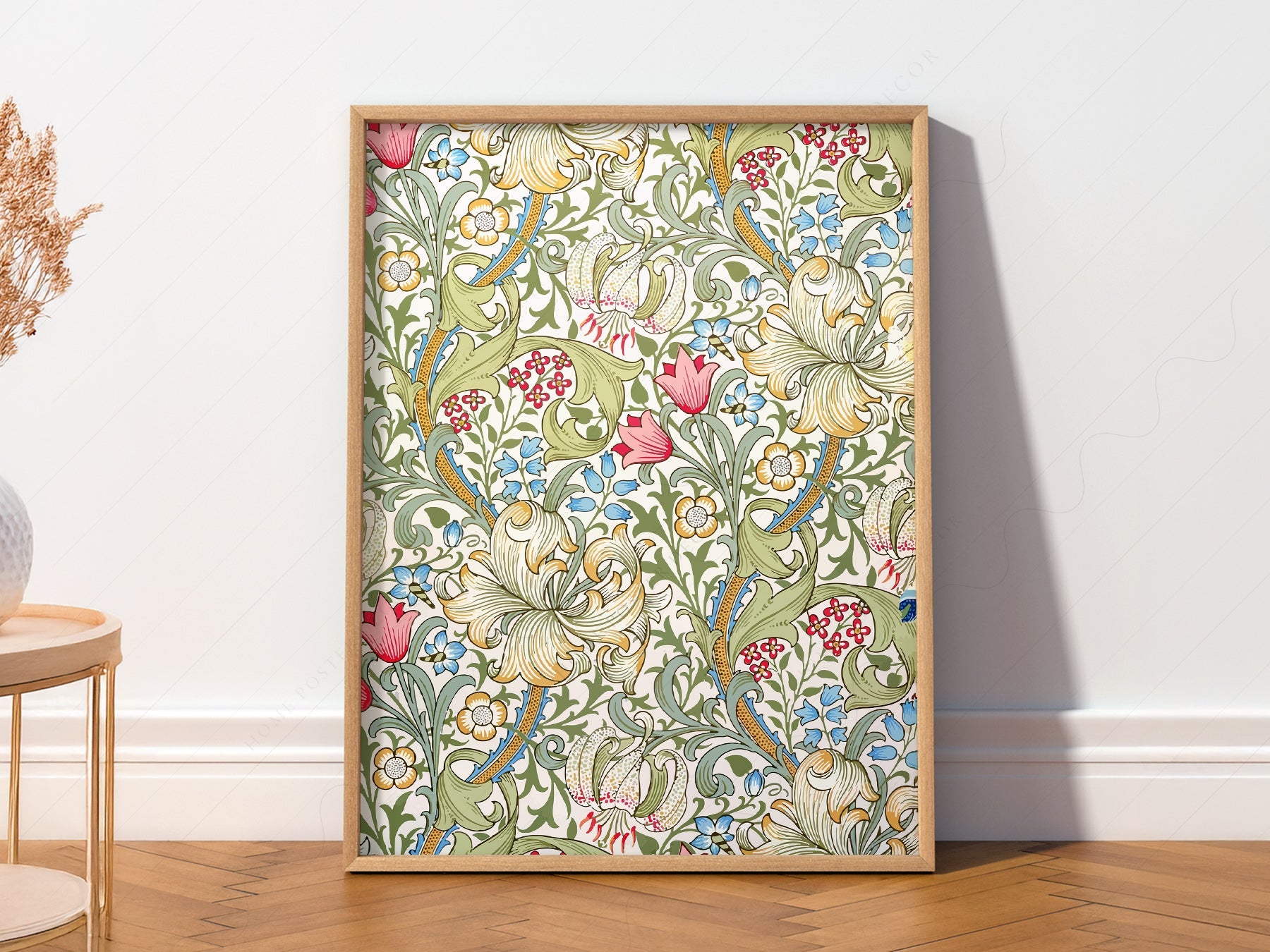 William Morris Golden Lily Art Print – Floral Wall Art