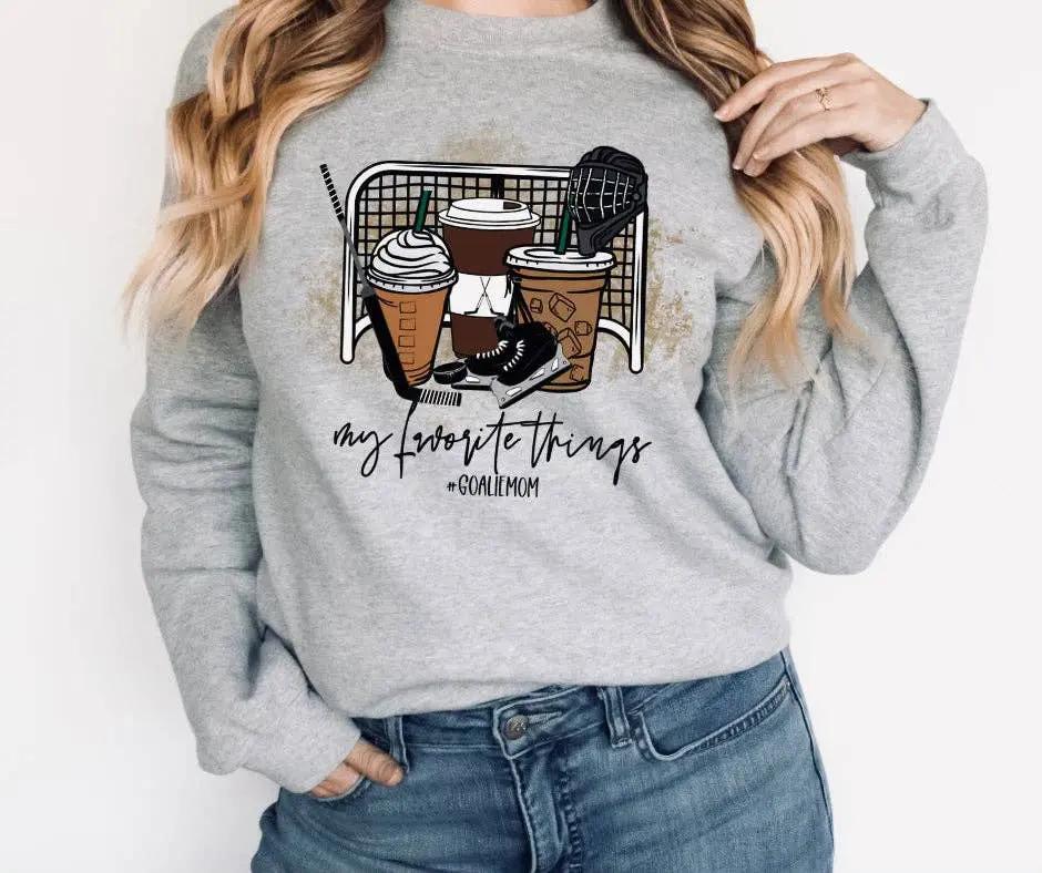 Goalie Mom Crewneck Sweatshirt – Rustic Girls