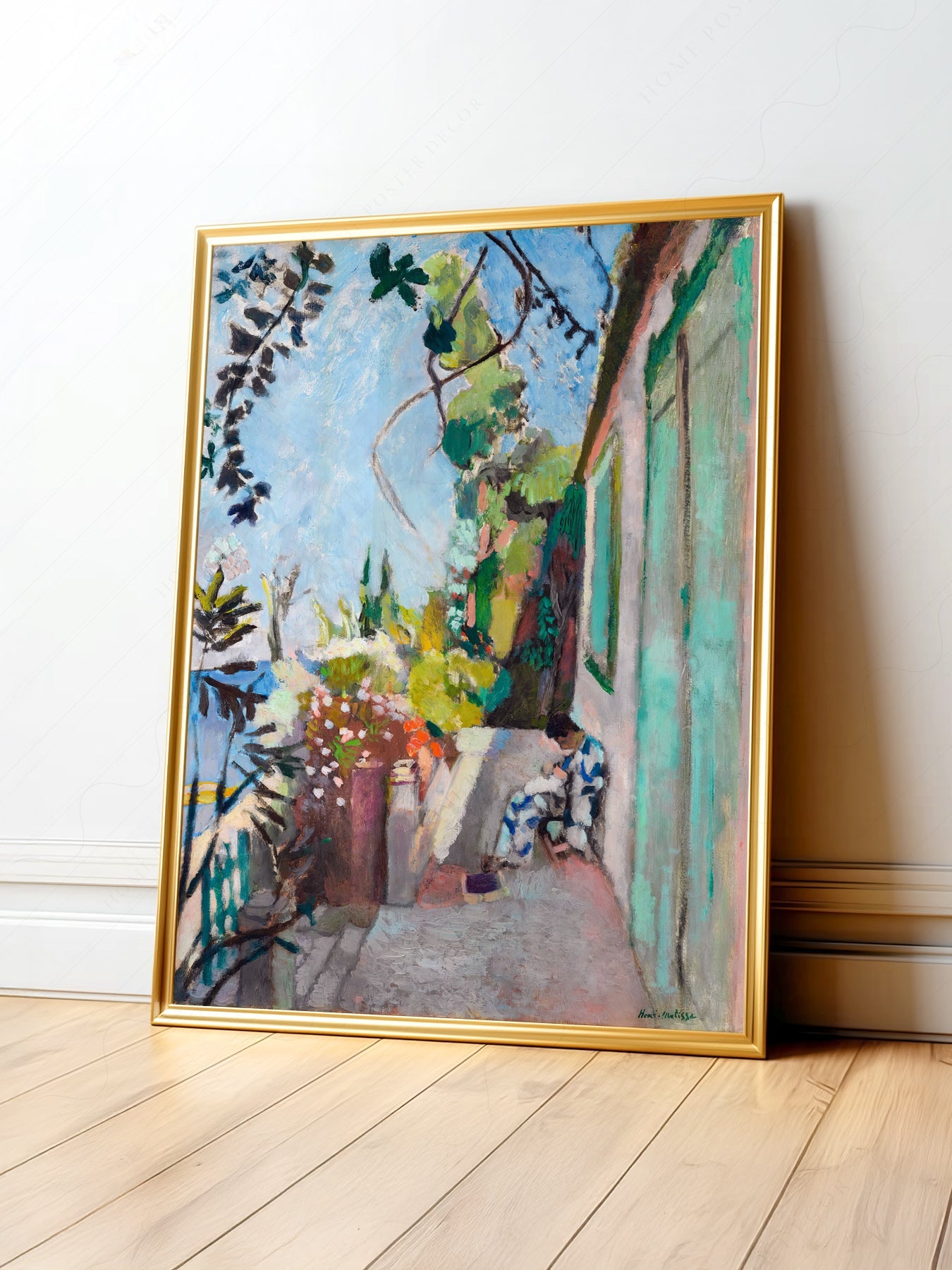 Henri Matisse The Terrace Art Print – Museum Garden Wall Poster