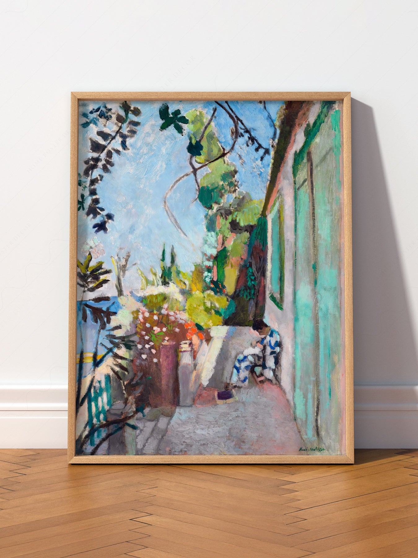 Henri Matisse The Terrace Art Print – Museum Garden Wall Poster