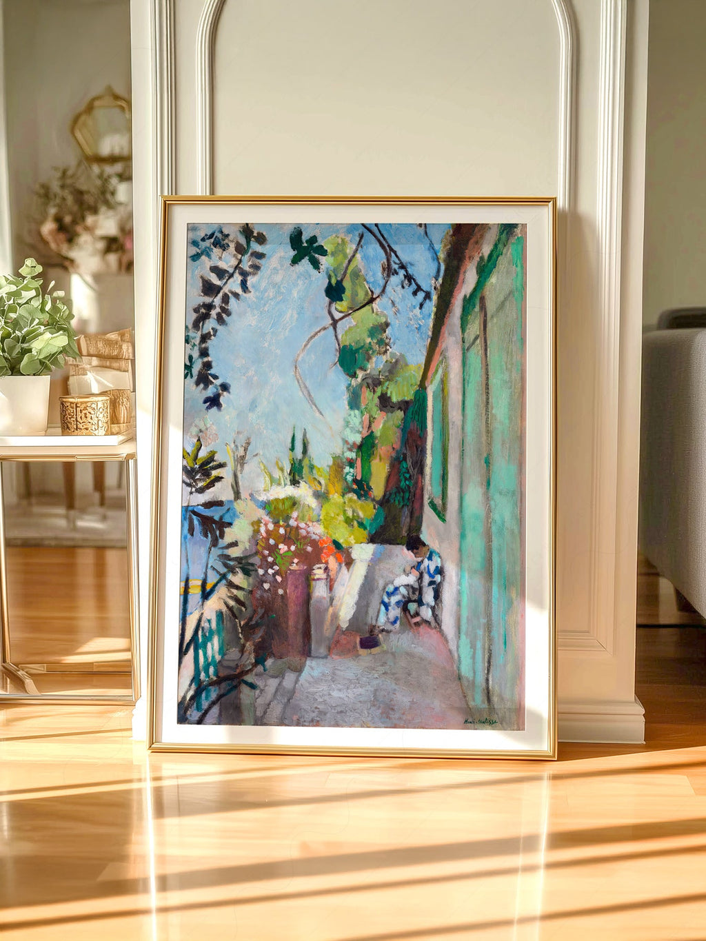 Henri Matisse The Terrace Art Print – Museum Garden Wall Poster