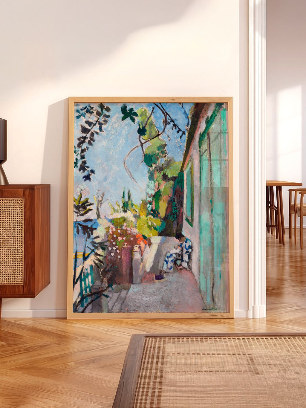 Henri Matisse The Terrace Art Print – Museum Garden Wall Poster