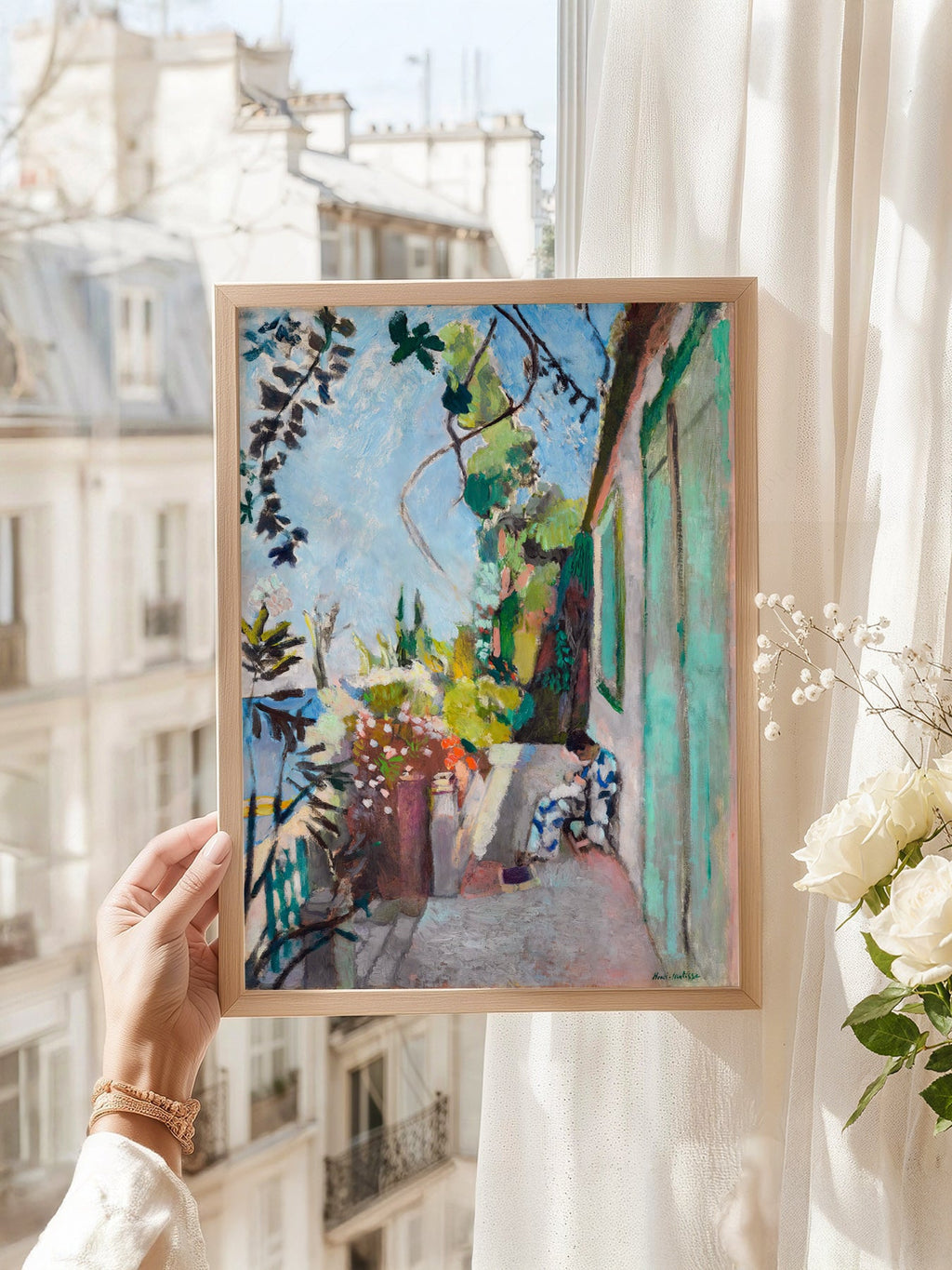 Henri Matisse The Terrace Art Print – Museum Garden Wall Poster