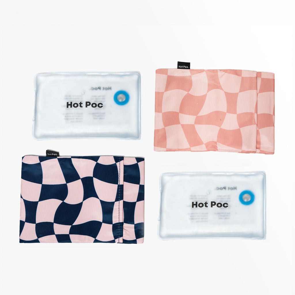 Sac chauffant réutilisable HotPoc medic pour enfants — Paquet de 2 avec pochettes