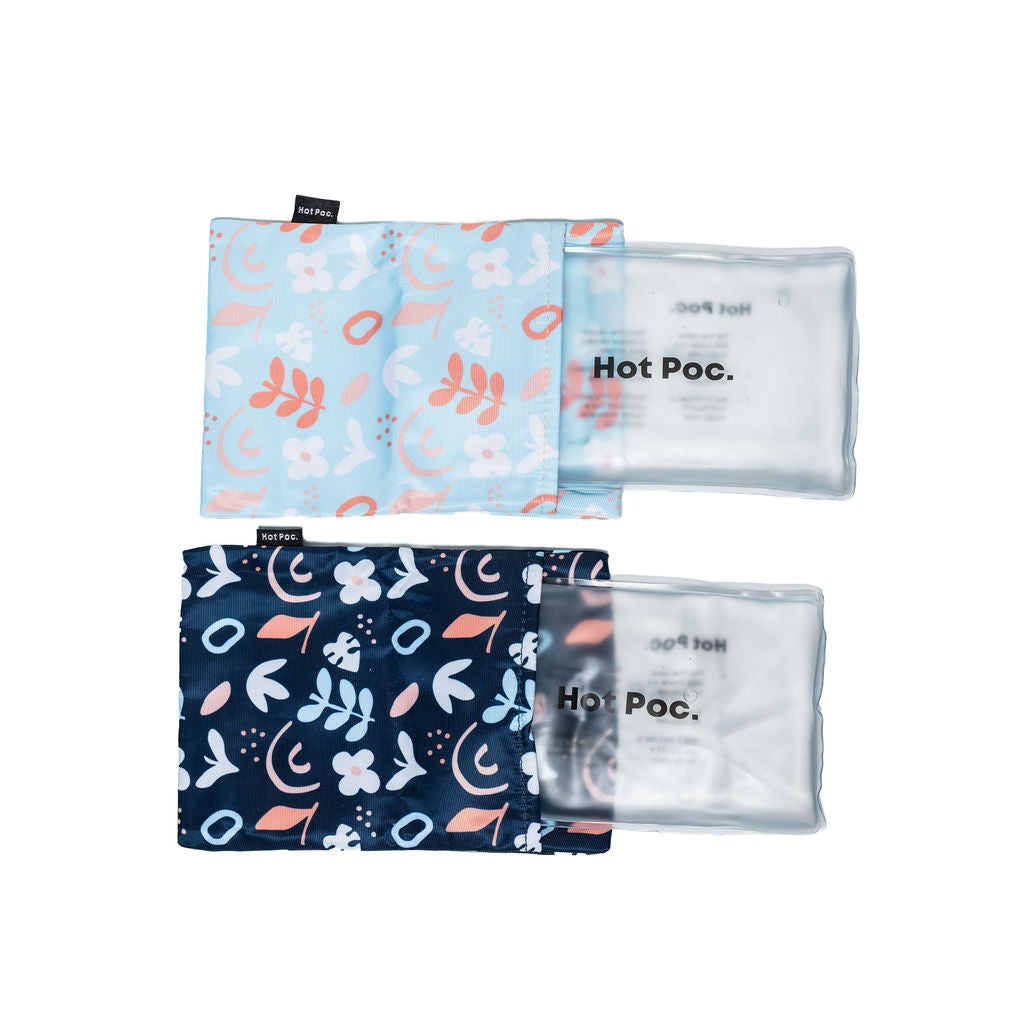 Sac chauffant réutilisable et écologique Hot Poc medic (paquet de 2) – Thérapie thermique naturelle pour les crampes et le soulagement menstruel