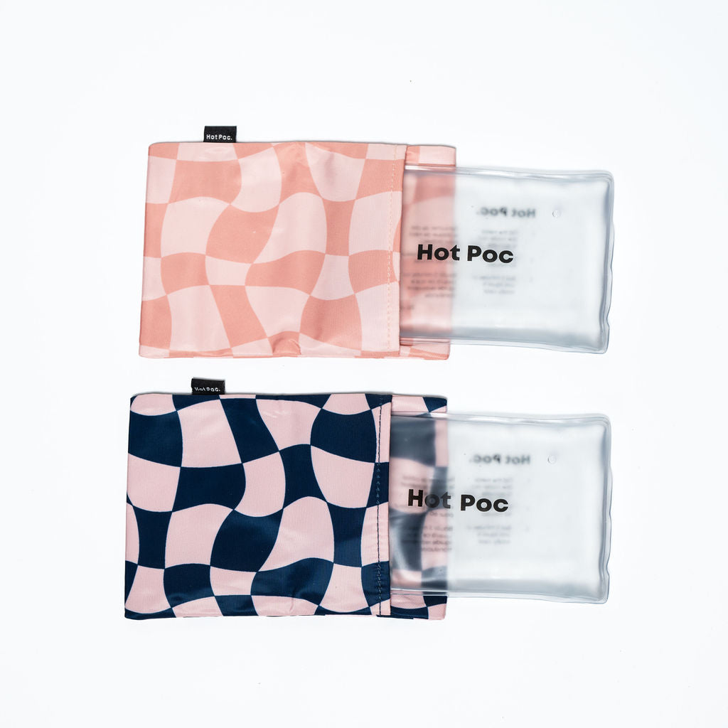 Sac chauffant réutilisable HotPoc medic pour enfants — Paquet de 2 avec pochettes