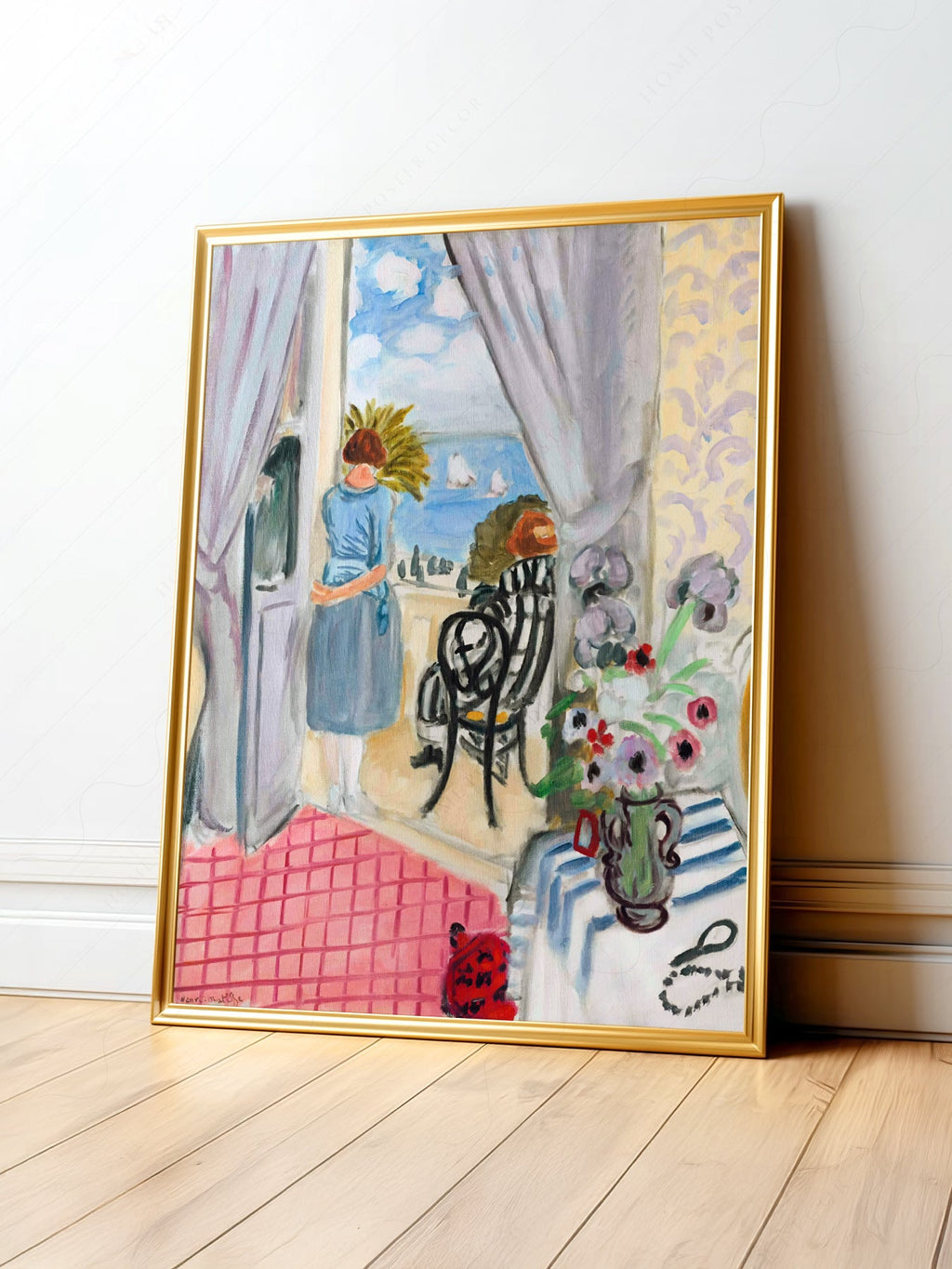 Henri Matisse Les Regates de Nice Art Print – French Riviera Poster