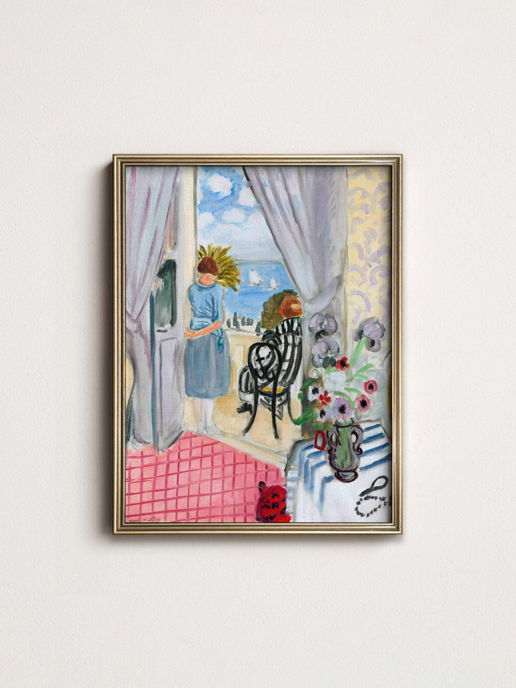 Henri Matisse Les Regates de Nice Art Print – French Riviera Poster