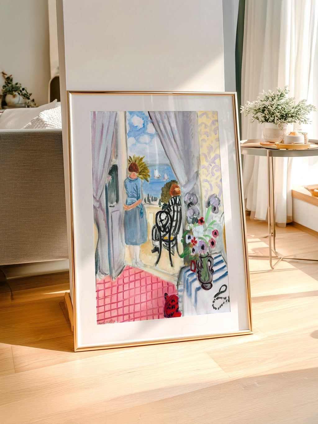 Henri Matisse Les Regates de Nice Art Print – French Riviera Poster