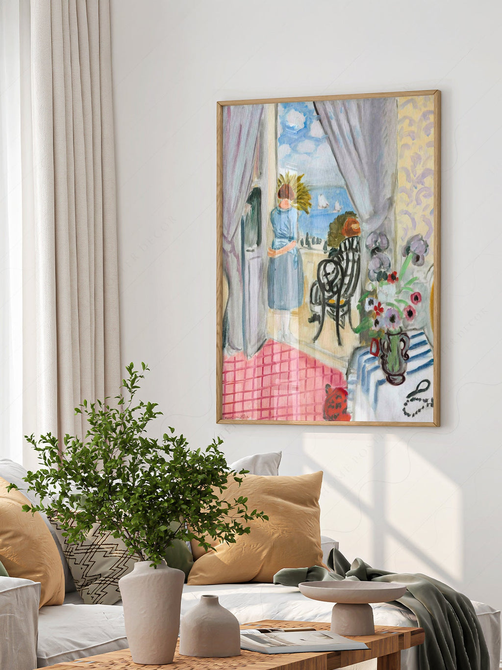 Henri Matisse Les Regates de Nice Art Print – French Riviera Poster