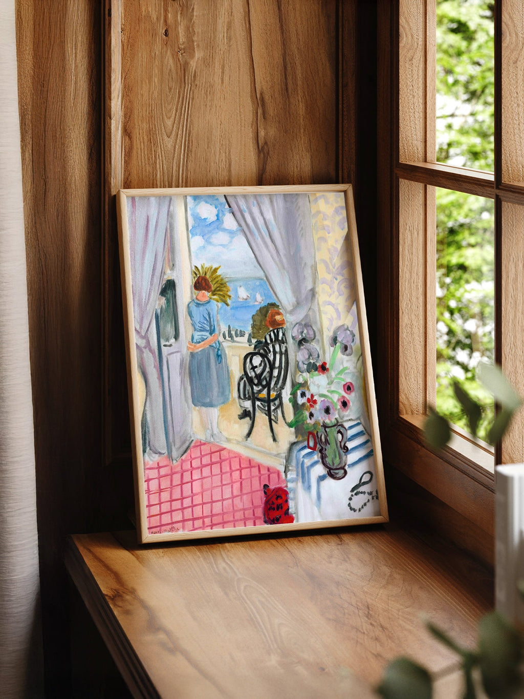 Henri Matisse Les Regates de Nice Art Print – French Riviera Poster