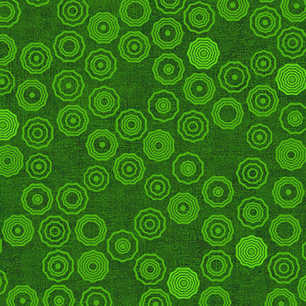 Stof - Fondamentalement - 4512-853 - Cercles Géo Verts