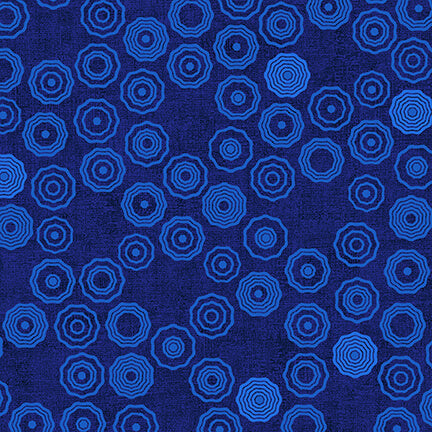 Stof - Fondamentalement - 4512-854 Bleu - Cercle Bleu
