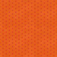 Étoile orange basique pour quilteuses