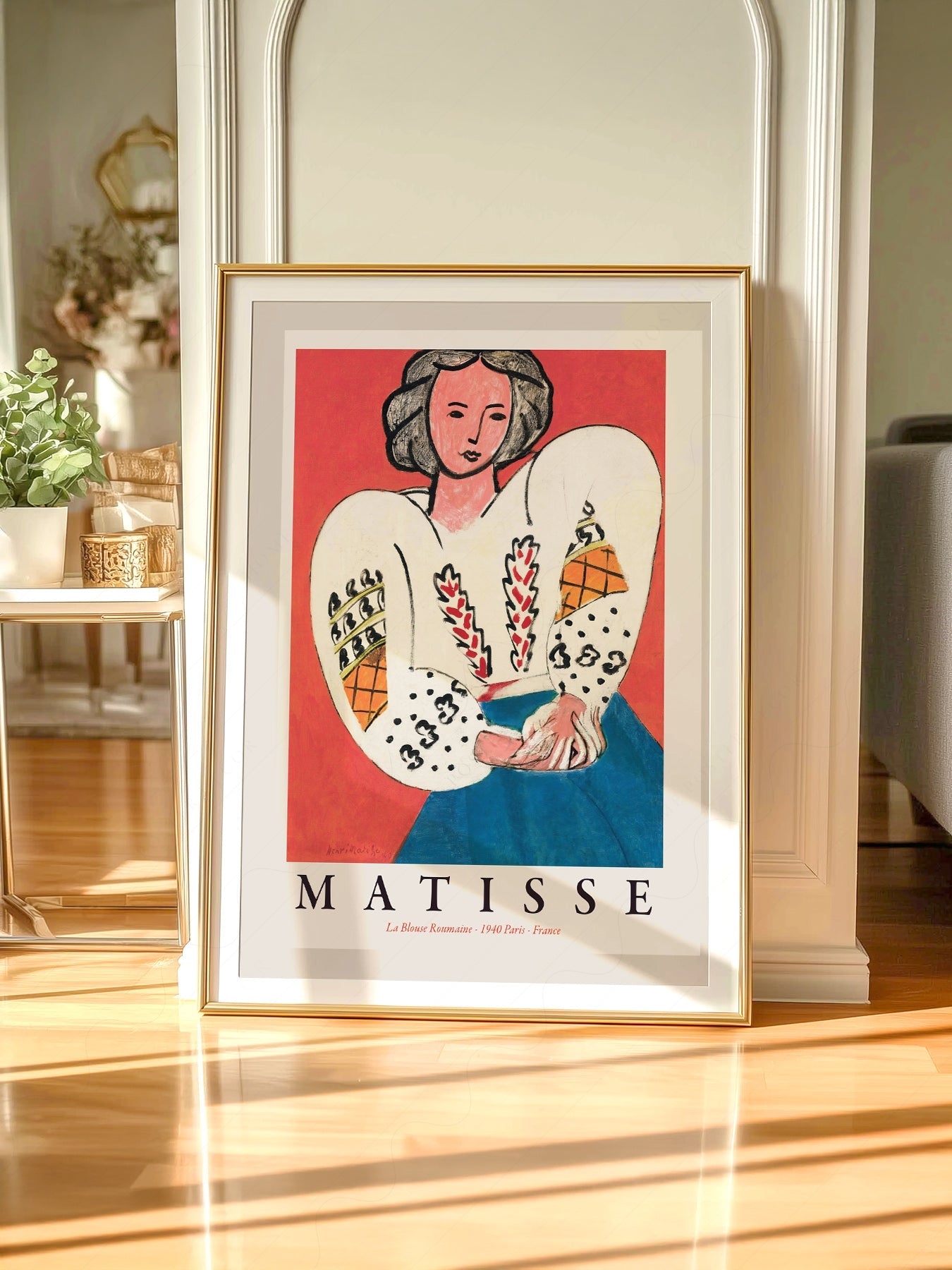 Henri Matisse La Blouse Roumaine Art Print – Colorful Modern Poster