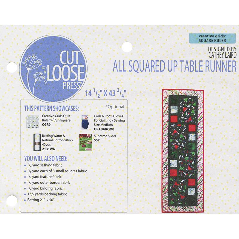 All Squared Up - Fleurs pour Freya - Kit de chemin de table