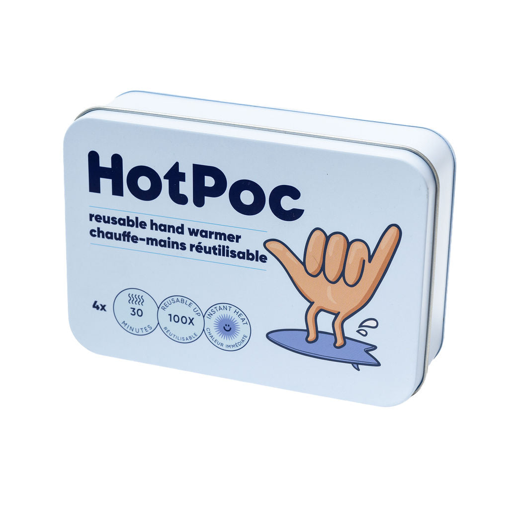 Hot Poc Eco-Friendly Reusable Hand Warmers (4-Pack)