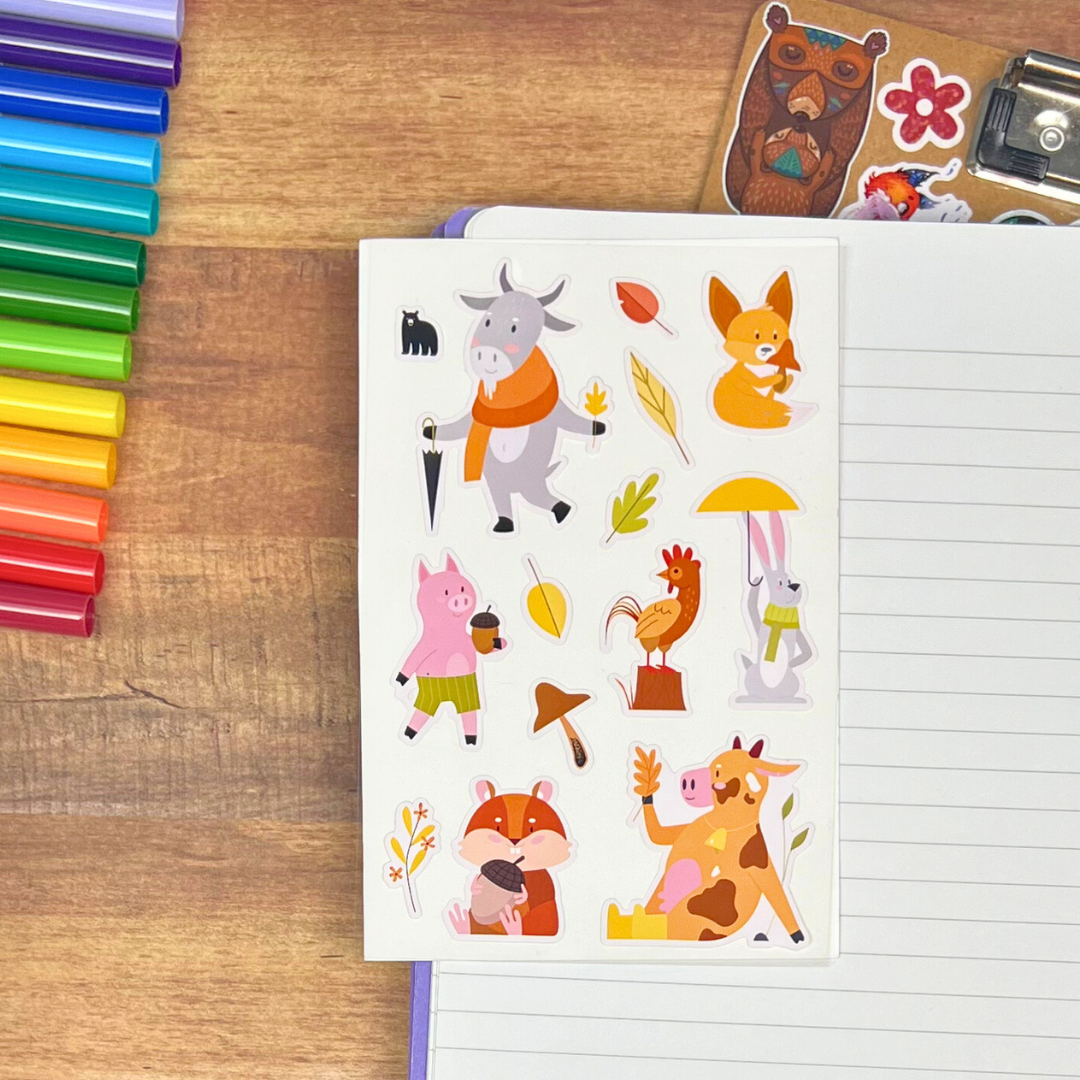 Fall Farm Animals