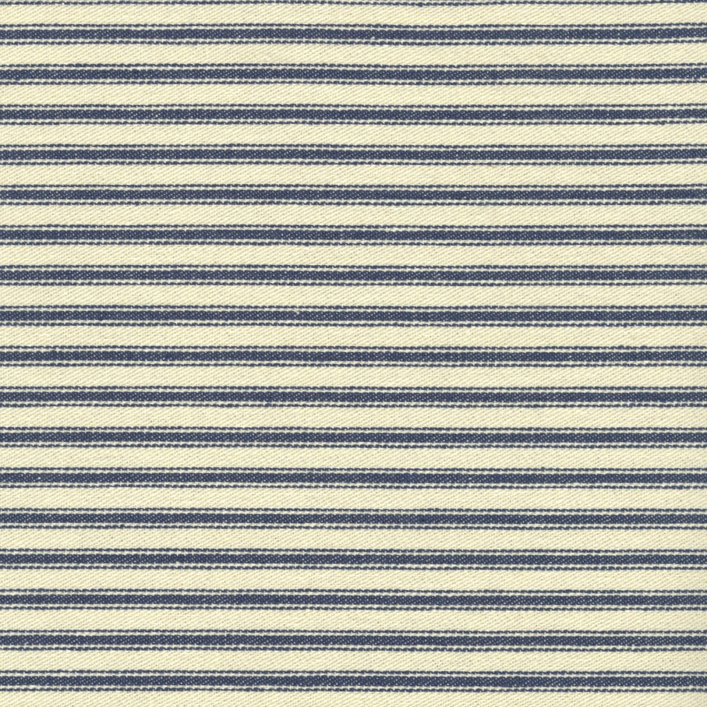 Navy Heavy Ticking Stripe