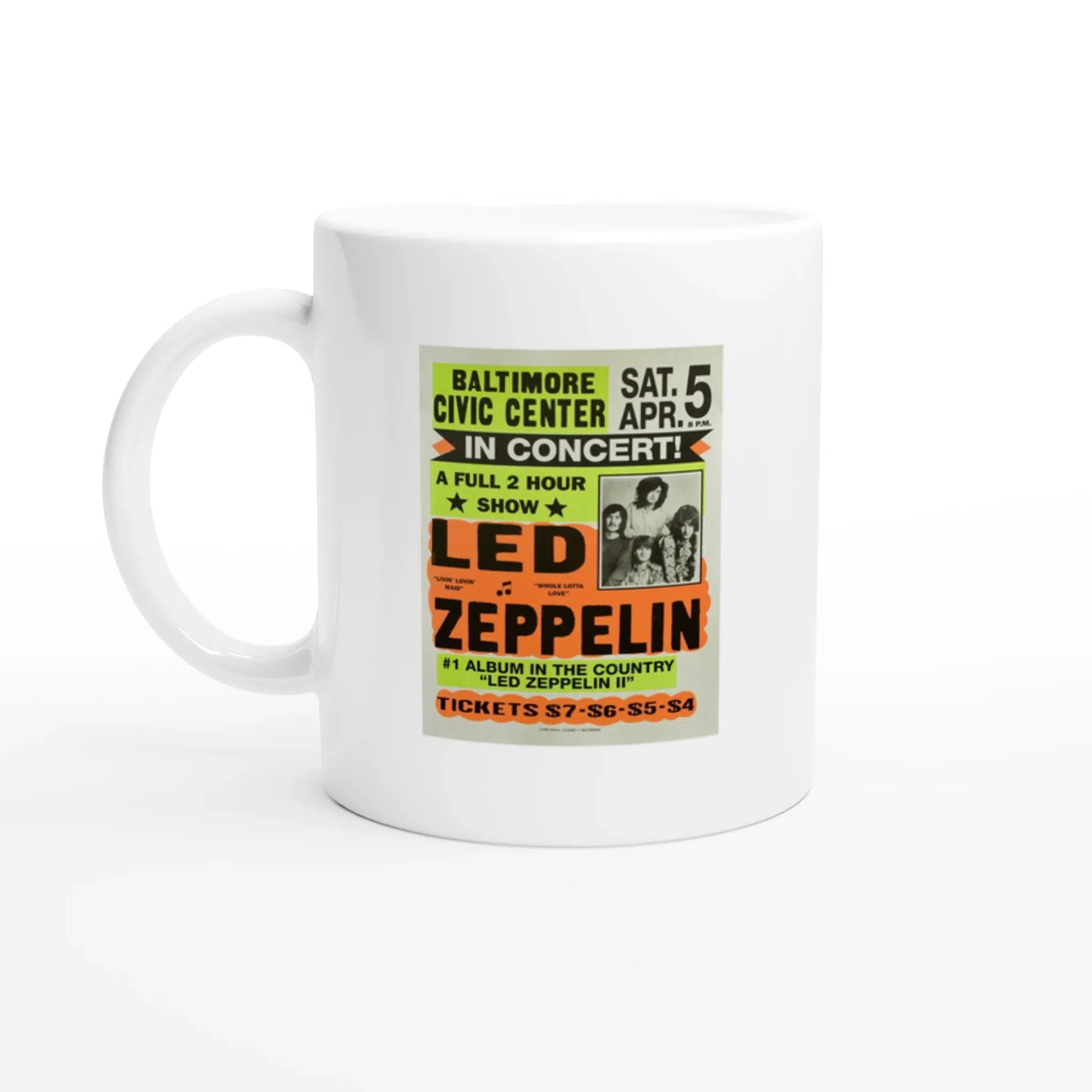 Tasse avec affiche Led Zeppelin