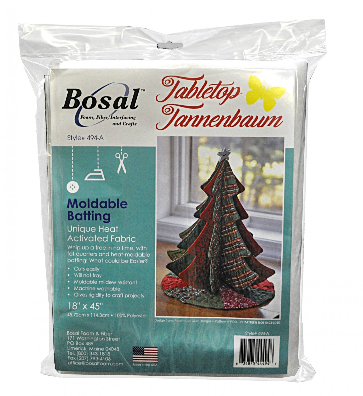 Ouatine moulable pour table Tannenbaum