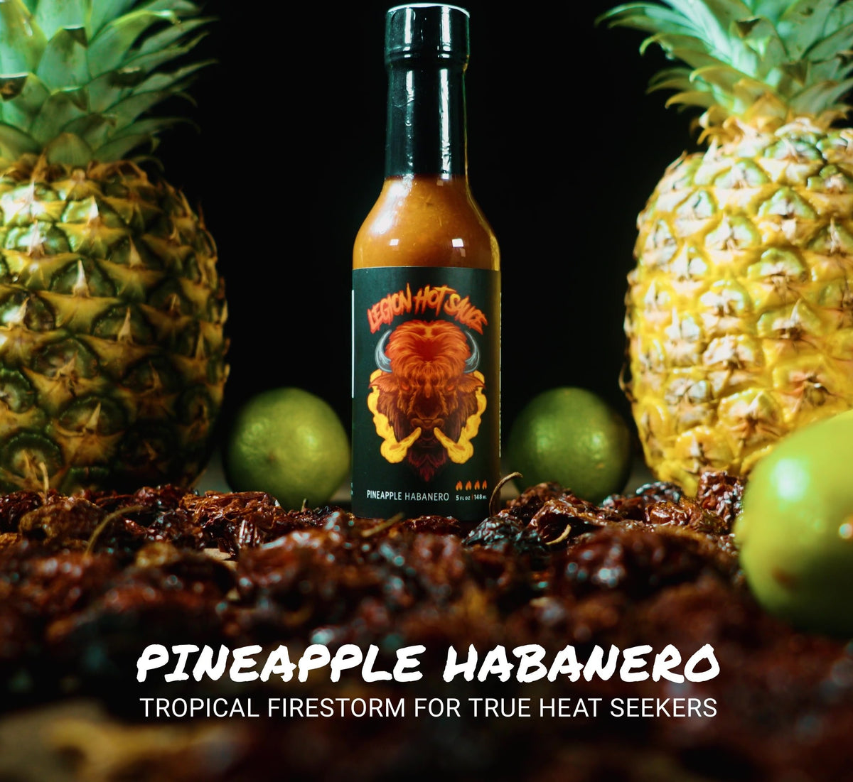 Pineapple Habanero hot sauce