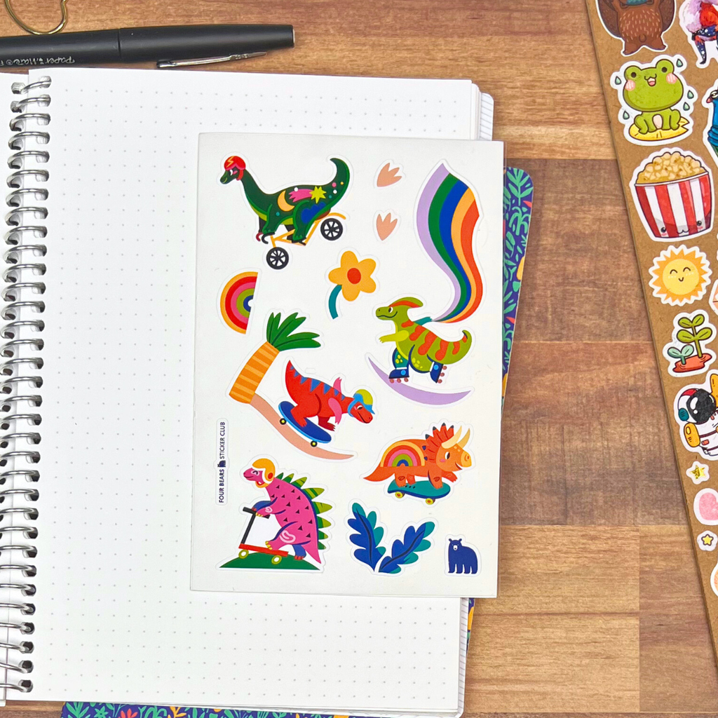 Skate-a-saurus Squad