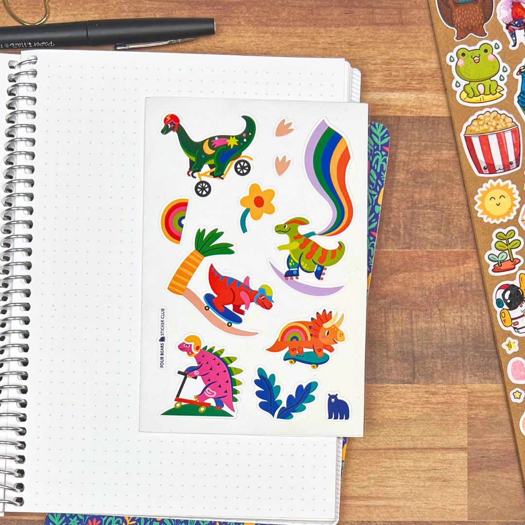 Skate-a-saurus Squad