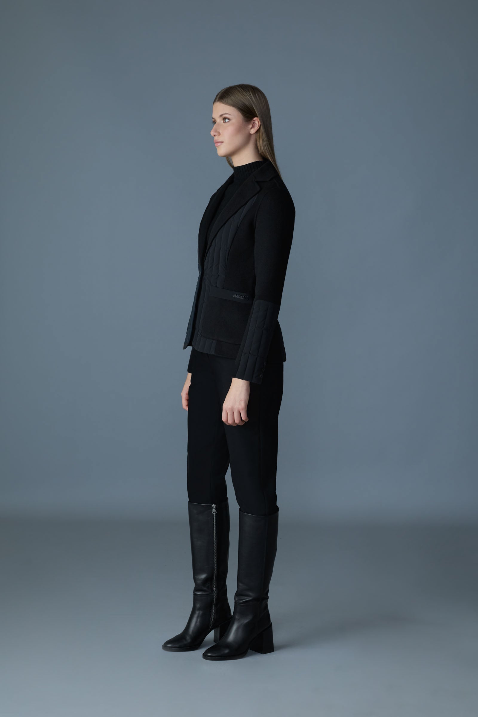 Veste sur mesure en laine durable LEILANI