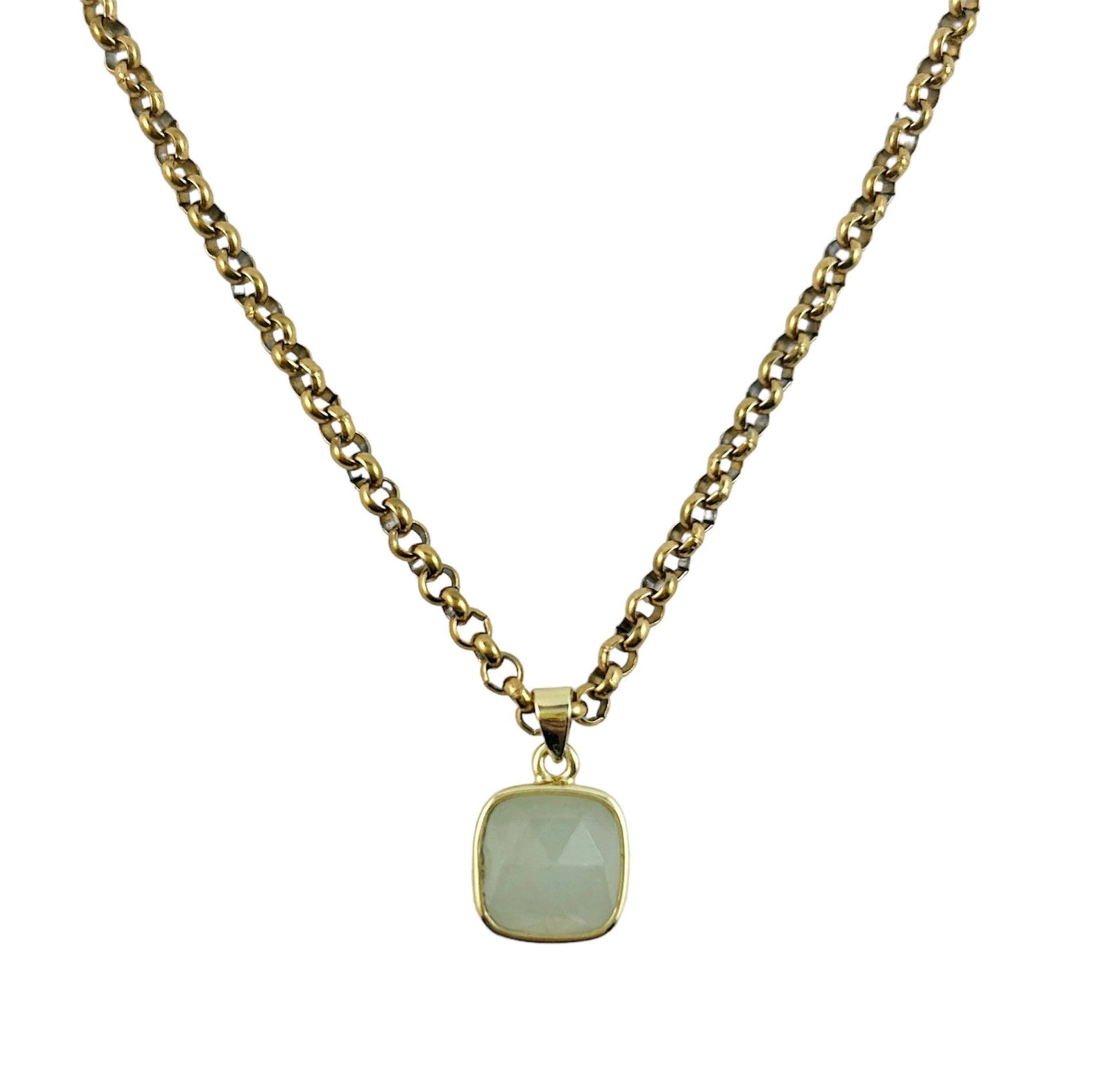 Aquamarine Pendant Necklace