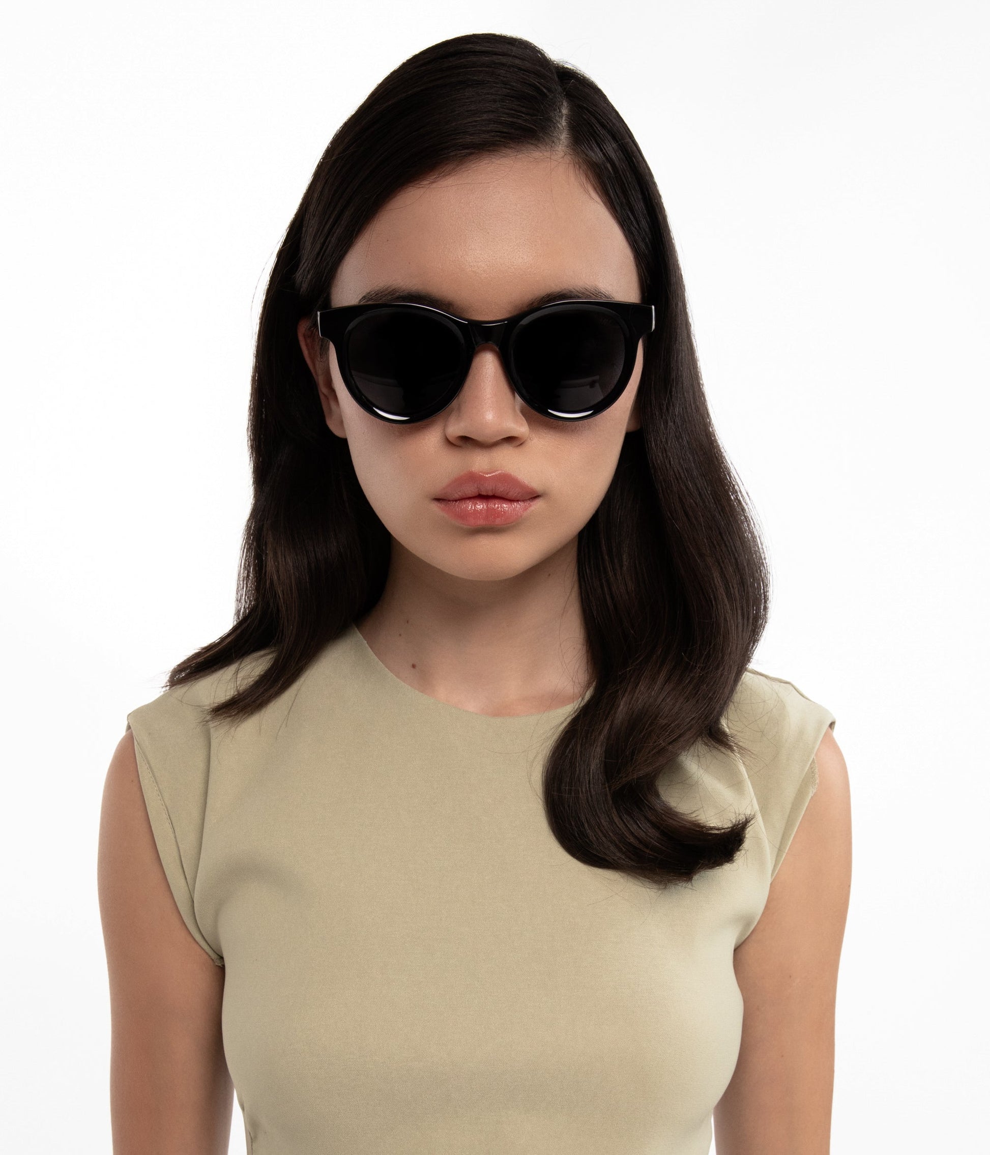 JAZI-2 Recycled Round Sunglasses