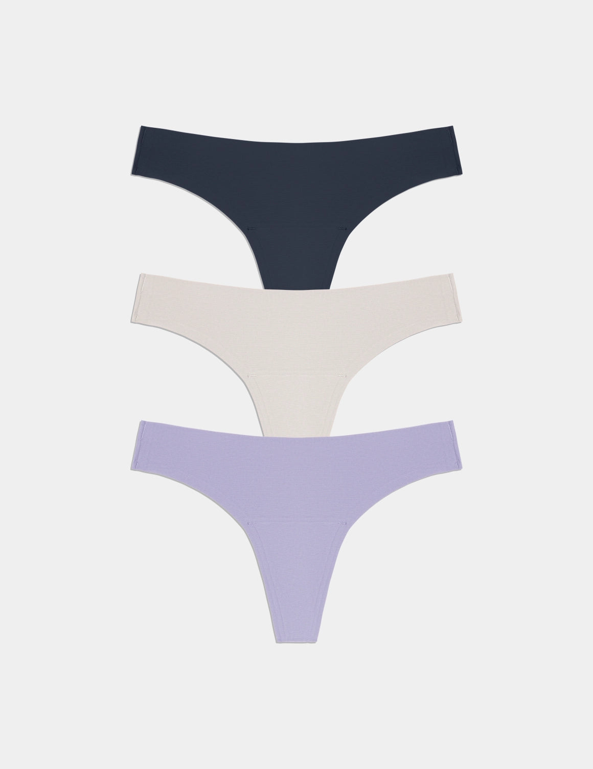 Light Leakproof No-Show Thong 3-Pack
