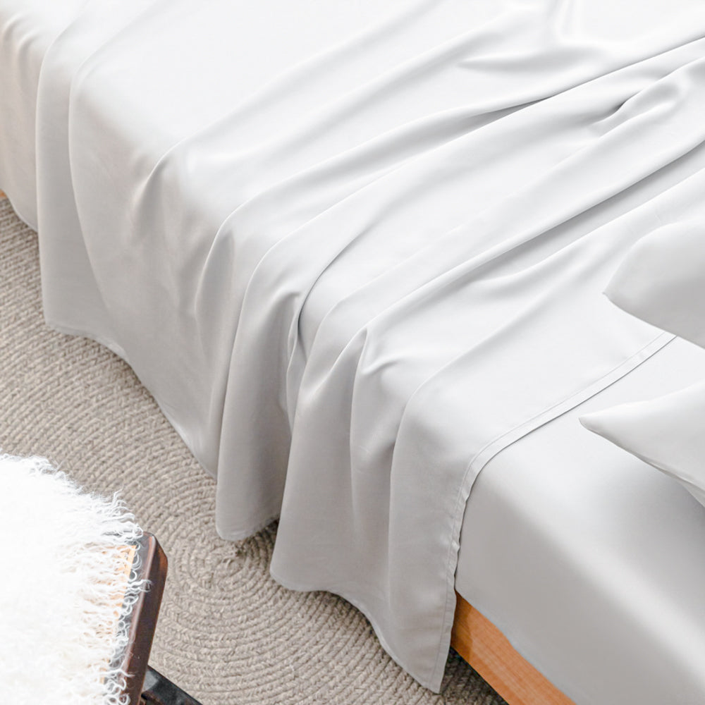 Organic Bamboo Sateen Bed Sheet Set