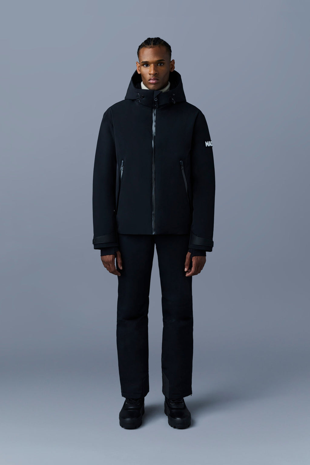 YUKIO down ski jacket with hood
