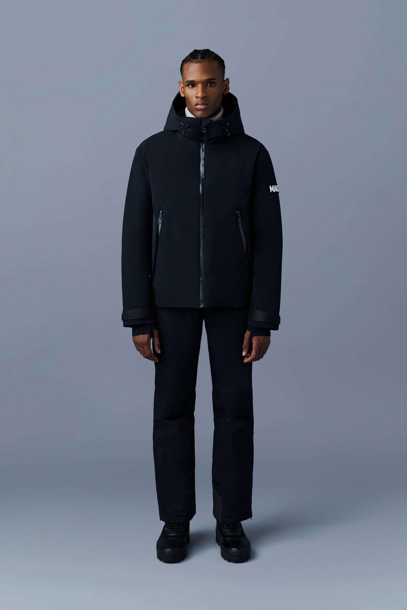YUKIO down ski jacket with hood