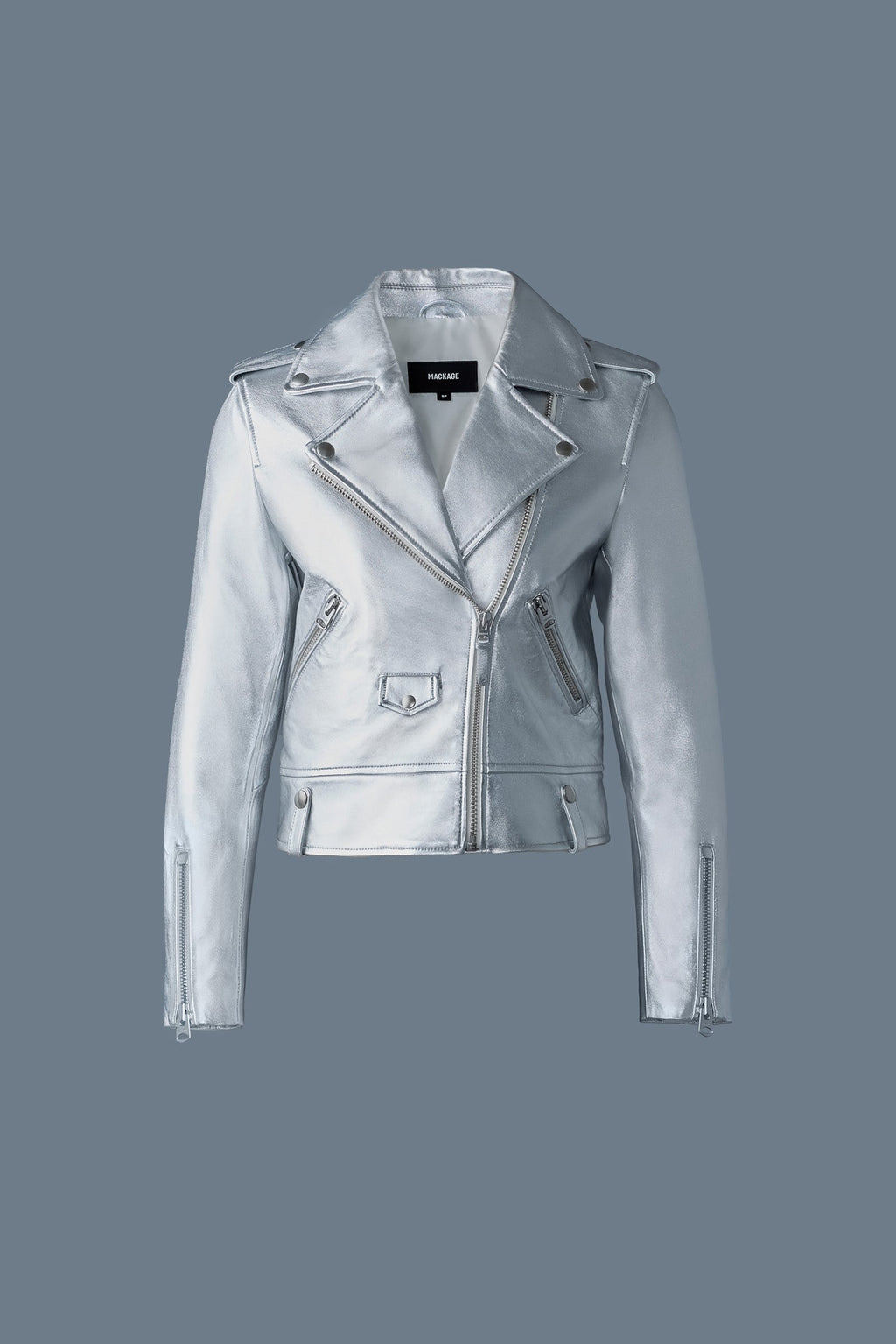 BAYA (R) Leather biker jacket