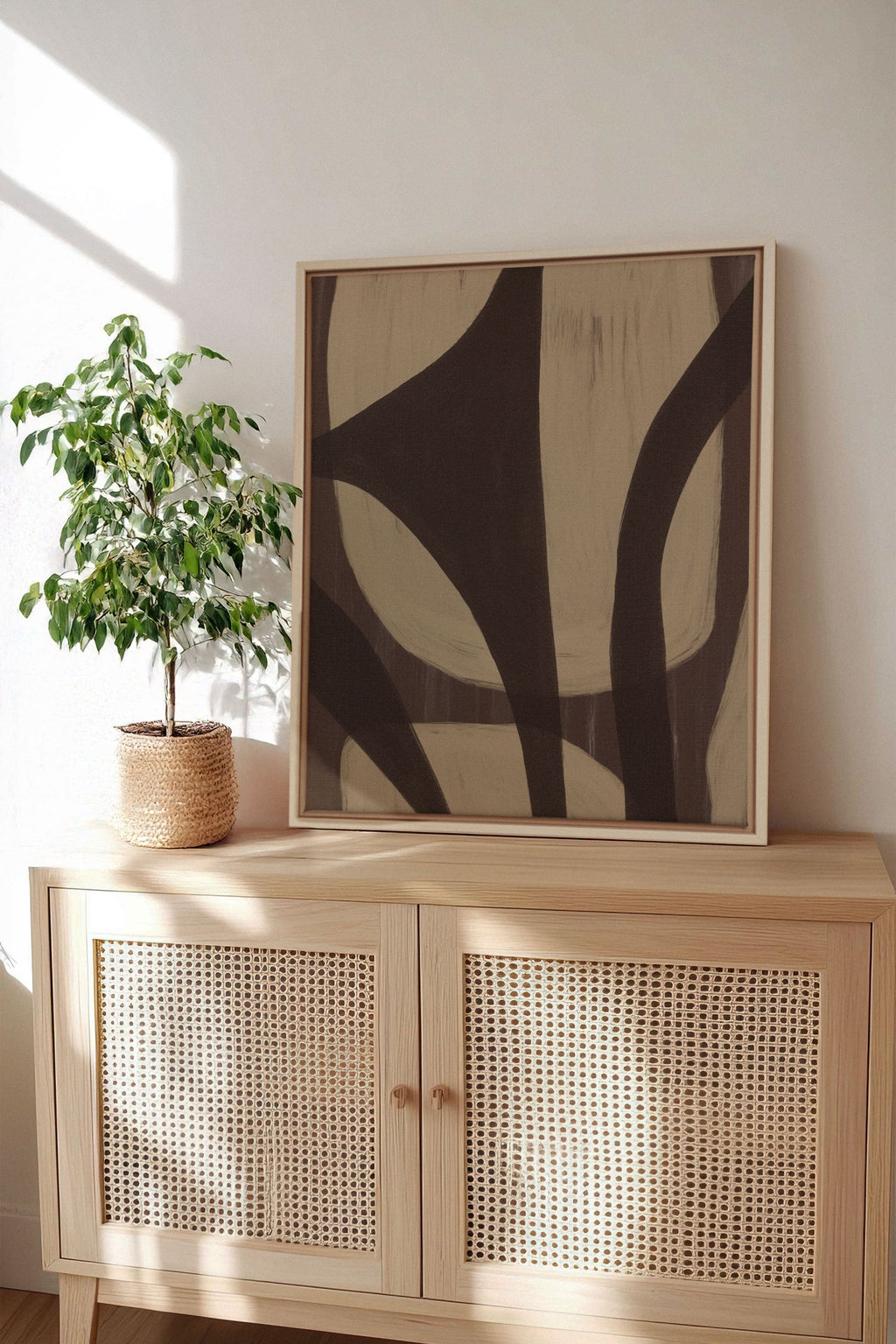 SOFT PATHWAYS, Stretched Canvas Artwork